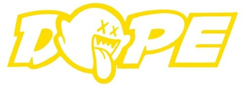 31809 20x7 CM Selbstklebender Vinyl-Aufkleber für Dope Ghost-Autoaufkleber, wasserdicht, Auto-Dekore auf (4)