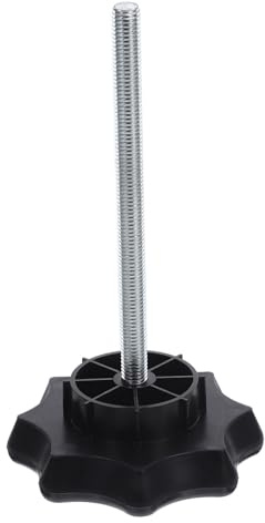 CLISPEED Perno de Montaje para Rueda de Repuesto de Coche Negro, Fácil Instalación y Seguridad Mejorada, Accesorio Esencial para Diferentes Vehículos