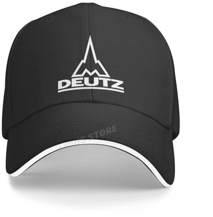 DNRASOK Deutz Fahr Tractor Baseballmützen Unisex-Hüte Verstellbare Baumwollmützen