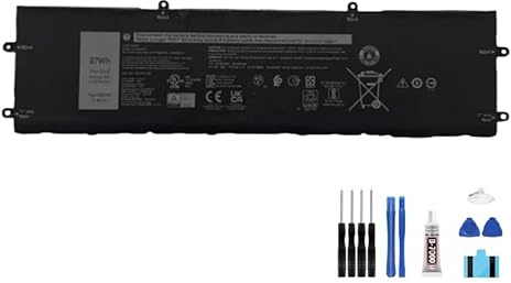 Generic Battery DWVRR 7250mAh 11.4V compatible For Alienware x17 R1 R2 Alienware x15 R1 R2 Inspiron 16 7620 2-in-1 Series Notebook 0017GN Laptop battery