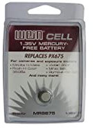 Weine MRB675 Batterie-Zelle, 1,35 V, Quecksilber-frei, Ersatz für PX675