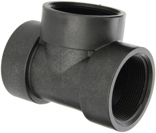 Banjo TEE300 Polypropylene Pipe Fitting, Tee, Schedule 80, 3 NPT Female