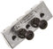 Schaller »R2 LOCKING NUT - CHROME - LOCKMEISTER® 6 TREMOLO/SCHALLER TREMOLO« Locking-Nut für E-Gitarre - 1 Stück