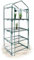 Relaxdays 10018890-349 Serre de Jardin Balcon Terrasse Transportable Mobile 2-3 ou 4 Étagères Portes
