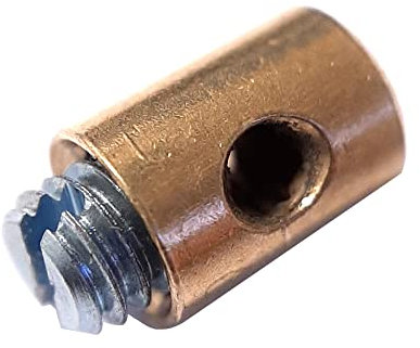 cyclingcolors serre câble à visser butée fixation câble gaz accélérateur carburateur cyclo moto scooter tondeuse pocket bike (5.5x7.5mm)