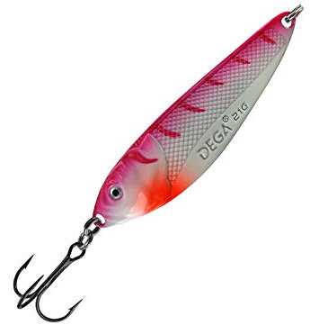 Jenzi Dega Lars Hansen Seatrout-1 Meerforellen-Blinker Pink Tiger UV