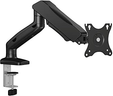 ICY BOX IB-MS303-T Monitor Desk Mount for Monitors up to 28 Inches (71 cm) Max. 6.5 kg, VESA 75 x 75 and 100 x 100