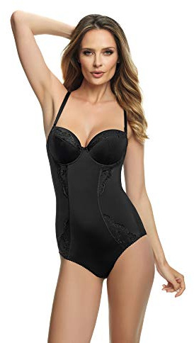 Selente My Secret Shapingbody (Made in EU) figurformder Bügel-Body mit eleganter Spitzenverzierung in großer Größenauswahl (B-Cup bis G-Cup)