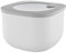 Guzzini Store&More Kitchen Active Design High Airtight Fridge/Freezer/Microwave Containers (M), 16 x 16 x 10.7 cm, Grey (Dark Grey)