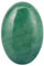 Nupuyai Grüner Aventurin Stein Handschmeichler Edelstein Oval, Naturkristall Massagestein Heilstein Taschenstein Energiestein für Gua Sha Spa Reiki Meditation Haus Deko