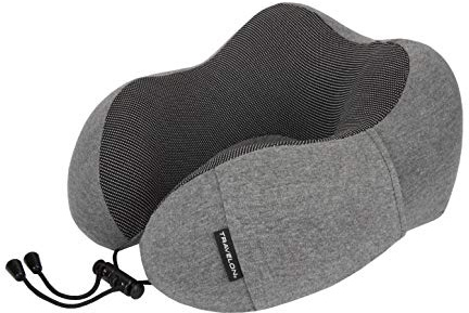 Travelon Contoured Memory Foam Travel Pillow