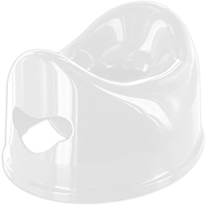 dBb Remond Pot Bébé - Toilettes Apprentissage de la Propreté Enfant - Pot Toilette Bébé - Toilette Portable Enfant - H20,3 x L25,8 x P31 cm - Blanc