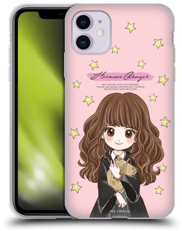 Head Case Designs Offizielle Harry Potter Hermione Granger Deathly Hallows XXXVII Gel Handyhülle Hülle [Militärischer Schutzgrad] Kompatibel mit Apple iPhone 11
