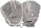 Rawlings Damen R9 Fastpitch Softball Glove | Sizes 11.5-13 | Multiple Styles Handschuh, Korbgeflecht | Grau, 12.5 | Infield/Pitcher