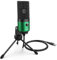 FIFINE USB Gaming Microphone for PC Desktop, PS4 and Mac, Gain Control, External Condenser Computer Mic for Streaming, Podcasting, Twitch, Discord, Green - K669G