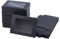 NBEADS 24 Stk. 14.5x10.5x2.5cm Schwarze Geschenkbox Mit Fenster, Falten Sie Papierboxen Schmuck Box Wiederverwendbar Kraft-Treat-Boxen Für Party Geschenk Schmuckverpackungen