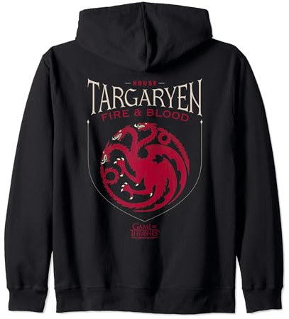 Game of Thrones House Targaryen Sigil Sweat à Capuche