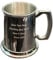 CGM Clips UK Personalised Engraved Pewter Tankard Half Pint, Personalise with Any Message