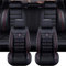 XENITE Autositzbezüge für VW Golf 8 Golf VIII 2020 2021 2022 2023, Custom Car Seat Cover Sets Full Set Sitzbezüge Sitzbezug Auto Zubehör Innenraum,BlackRed