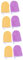Beaupretty 8 Stk Handschuhe Zum Abschminken Gesichtshandschuhe Abschminktuch-entferner-tuch Make-up-entferner-tuch Weicher Gesichtshandschuh Klares Wasser Superfeine Faser Makeup Entferner