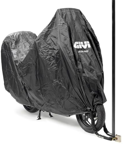 GIVI Telo Coprimoto Impermeabile Taglia XL 125 x 238 x 95 per Scooter e Moto Grandi