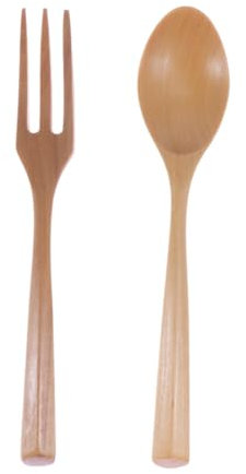 Spurtle, Set Stoviglie in legno Posate da viaggio Posate da viaggio Utensile da campeggio Forniture da cucina Posate in legno Forchetta in legno Cucchiaio Cucchiaio in stile giapponese