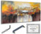 Monica Mirafiori I 100% HANDGEMALT I Gemälde Amber 140x70cm | Acrylbild I Abstrakt I Wohnzimmer I Wandmontage