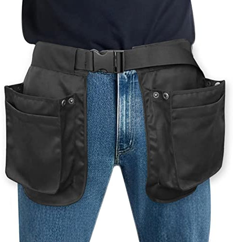 Doiyislem Cinturones de herramientas para hombres,Cinturón de herramientas - Cinturón de gadgets de utilidad para la construcción - Bolsa de cinturón de utilidad, ligera, resistente para caminar con