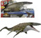 Mattel Jurassic World: Die Wiedergeburt Bite N Blast Mosasaurus Actionfigur und Mini-Dilophosaurus, Dinosaurier-Spielzeug mit breitem Kiefer, filmgetreues und bewegliches Design, JJP80