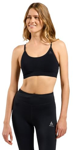 Odlo Damen Sport BH Seamless Low - Nahtloser Sport-BH mit sanftem Halt