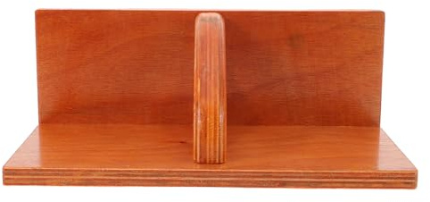 Veemoon Wood Push Block for Craft Paper Cutter, Single Push Board for Rotary Trimmer, Paper Edge Trimmer Pusher Tool for Cardboard, Photo and Wallpaper Cutting in Office Use