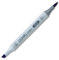 COPIC Ciao Marker Typ B - 29, Ultramarine, vielseitiger Layoutmarker, mit einer mittelbreiten und einer Brush-Spitze