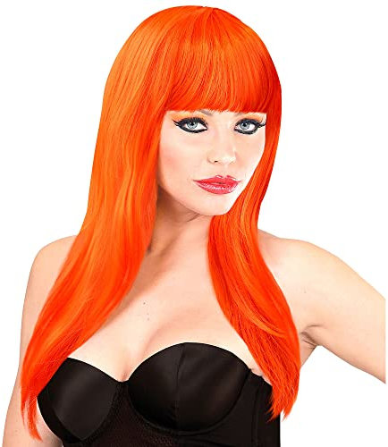 WIDMANN MILANO PARTY FASHION - Parrucca Vogue, capelli sintetici, parrucca capelli lunghi per carnevale