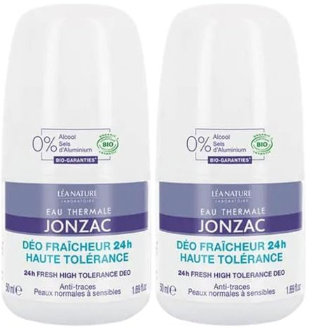 EAU THERMALE JONZAC Lot Déodorant Fraîcheur 2x50ml