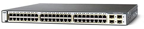 Cisco WS-C3750-48PS-S Catalyst 3750-48PS Stackable Ethernet Netzwerk-Switches - 48 x 10/100Base-TX LAN