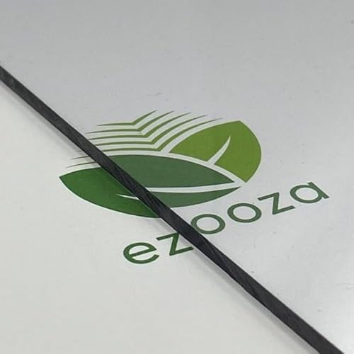Plaque en polycarbonate compacte 5 mm transparente protégée contre les rayons UV 500 x 500 mm