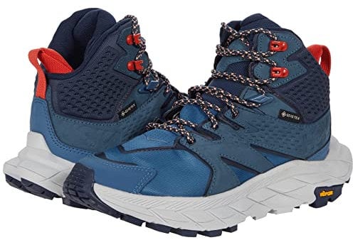 HOKA Unisex Anacapa Mid GTX Women's Wanderschuh, Real Teal Outer Space, 37 1/3 EU