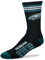 Fanatics For Bare Feet NFL Stripe Team Sock Socks (37-42, Philadelphia Eagles)