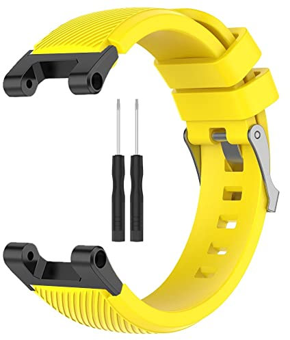 Feysentoe Cinturino per Aamazfit T-Rex/T-Rex pro Cinturino di Ricambio(giallo)