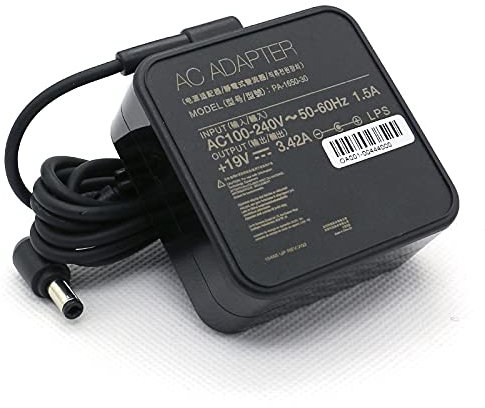 19V 3.42A 65W AC Adapter Charger ADP-65JH BB EXA0703YH ADP-65AW ADP-65BW PA-1650-30 Compatible for Asus X551 X551M X551CA X551MA X555LA Power Supply Cord