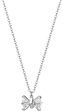 TOMYEUS Collier Femme Collier Pendentif créatif en Forme de sablier Argent Collier