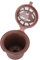 Wiederverwendbarer Nachfüllbarer Kaffee, 3 Kapseln Kaffeefilter mit Löffel und Bürste, Kaffeekapseln für -Kaffeemaschine (Braun)