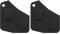 SG Store 2 Stück 2 Tasten Fernbedienung Schlüsselanhänger Tasten Pads Gummi Schutzhülle Cover Case Kompatibel mit Rav4 Yaris MR2 MK3 Corolla Celica Land Cruiser Schwarz