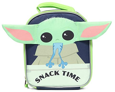 STAR WARS The Child Lunch Box The Mandalorian Baby Yoda - Lonchera aislada (azul marino/verde)