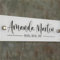 Personalisiertes 25,4 x 7 cm Wandschild Namensschild – Acryl klar Scrip Executive Desk CEO Schild, New Job Office Business Decor, Firmenförderung Geschenk