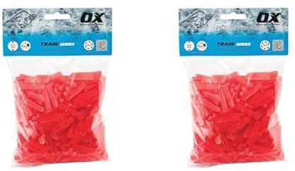 Trade Wedge Shaped Tile Spacers - 5mm (500 pcs) (Lot de 2)