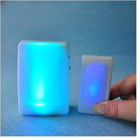 ThikK Doorbell 7 Color Lights Flash + Music Doorbell Home Wireless Elderly/Deaf Men Door Bell motion Sensor Bell ring doorbell