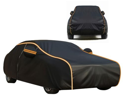 LIXIONGFEI Autoabdeckung für Porsch𝐞 911 Cabrio 992 Series 2019-(453.5×190×130.1cm),Autoabdeckung Wasserdicht Atmungsaktiv,Auto Abdeckplane,Autoabdeckung Outdoor Regen,Schnee,Hagel,Sonne,UV-Schutz