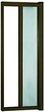 EFFE Zanzariera Porte a Rullo 150x250cm | Zanzariera per Porte in Alluminio Marrone