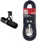 Shure SM7dB Microphone Dynamique pour la Voix avec préampli intégré pour Le Streaming, Le Podcast & Stagg Câble Microphone de Haute qualité XLR vers Prise XLR, 6 m, Noir